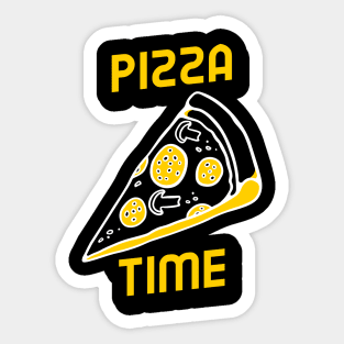 Pizza Time - Art and Drawing for Foodie Sticker